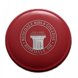 Image of a red frisbee